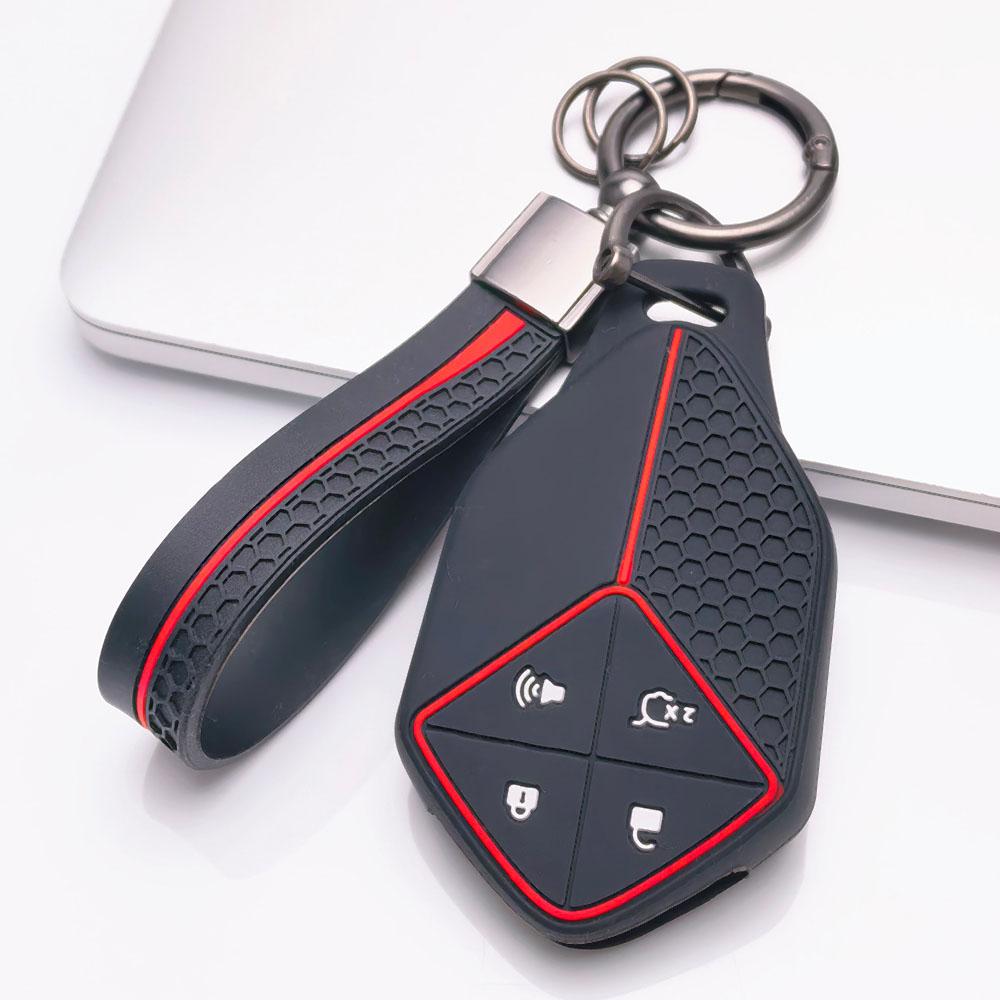 Key Case Cover for Deepal S7 SL03 G318 with Keychain Protective Accessory Key Fob Protection Replacement Daily Use Car Remote Cover