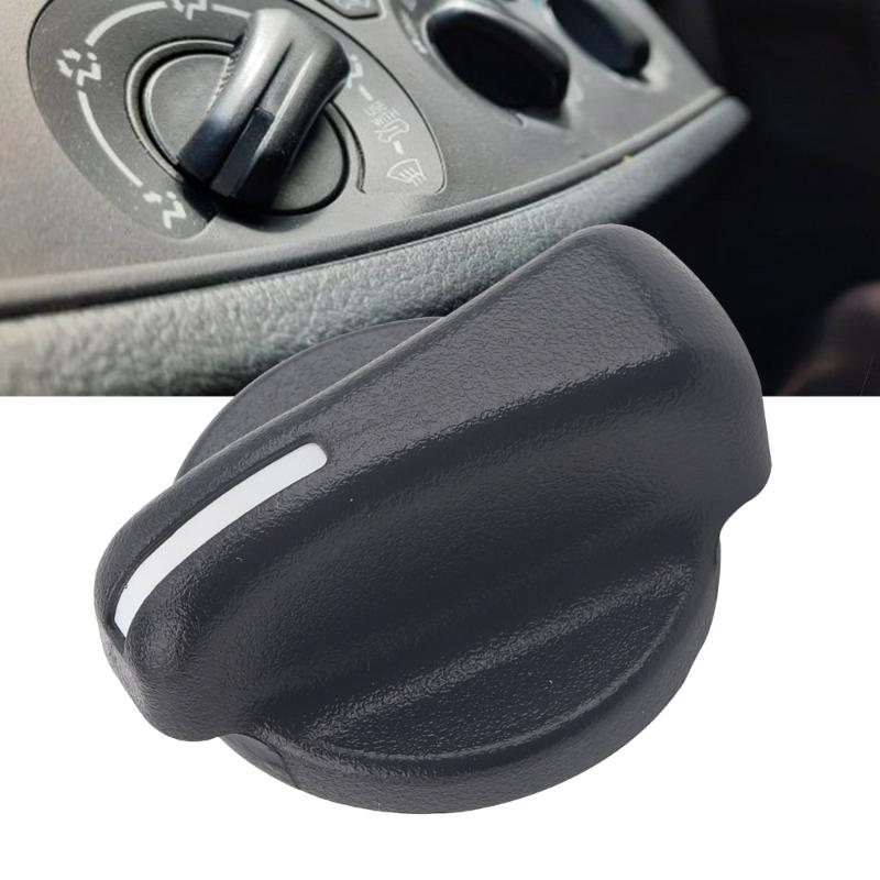 Heater Control Knob Set ABS Air Conditioning Heater Switch Knobs Climate Control Knobs Replaces 5011218AC for Vehicle
