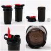 Water bottle100ML small protein powder shaker cup milkshake cup meal replacement sports fitness water cup with mini shaker cup for brewing