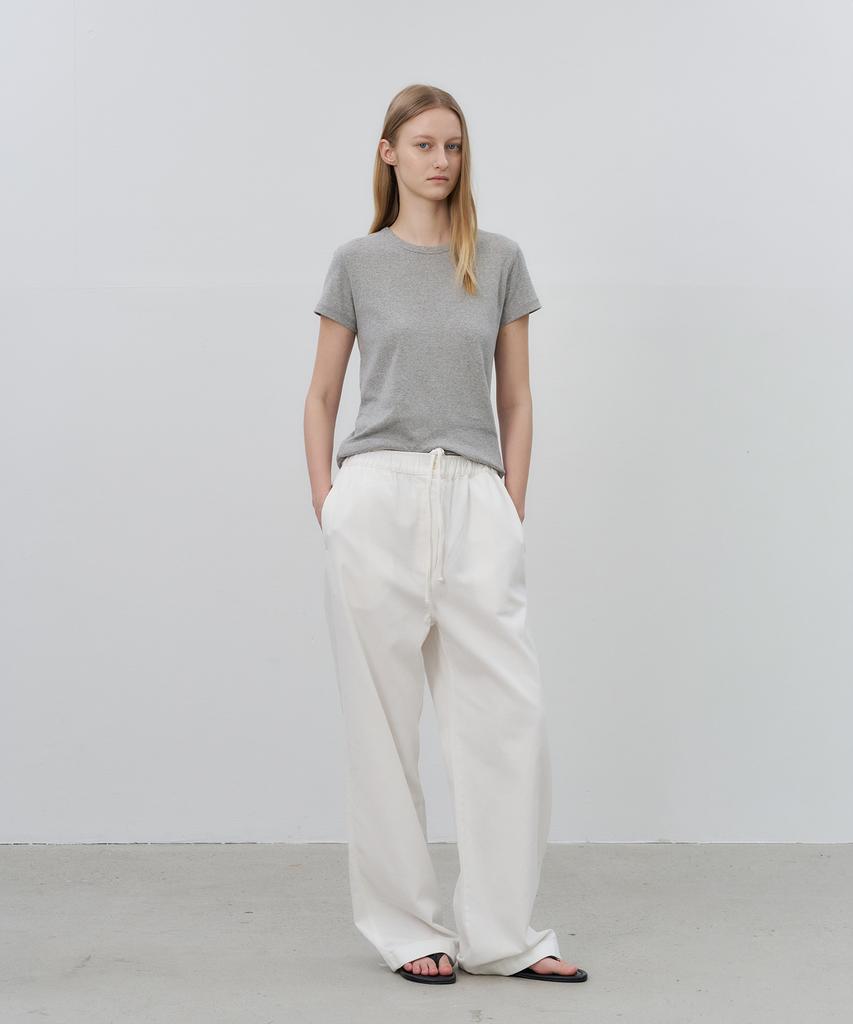 Loteu Coverstitch Cotton Tee_5 Color