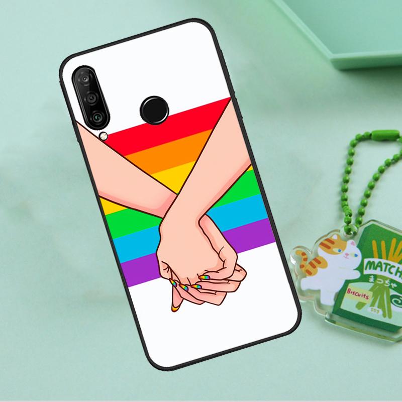 LGBT Gay Lesbian Pride For Huawei Nova 12i 12s 7i 8i 11i 9 10 SE Y90 Y60 Y70 Y72 Y61 Y91 P30 P40 Lite P60 Pro Case