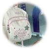 Corduroy Cute Mini Backpack - Lightweight Student Bookbag for Girls