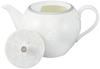 NARUMI Milano Teapot, Porcelain, White, Bianca, 660cc, 51461-4664P