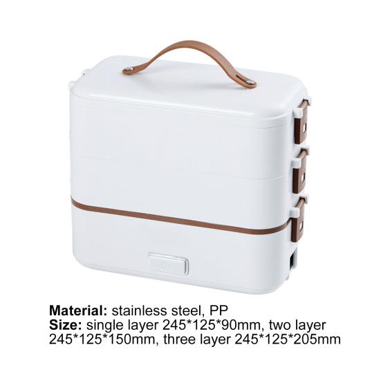 Skvělá elektrická 3-velikostní přenosná nádoba na oběd, která se snadno přenáší