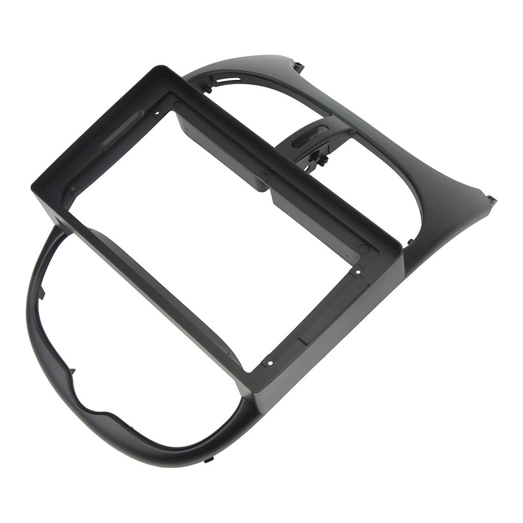 9 Inch Central Control GPS Navigation Panel Trim Dash Board Fascia Bezel Replacement for Peugeot