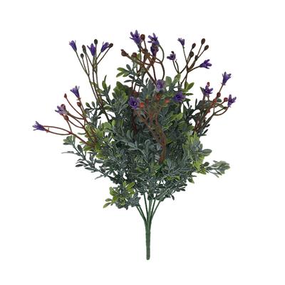 7-heads Baby's Breath Simulation Decor Home Office Plastic Flower Bouquet