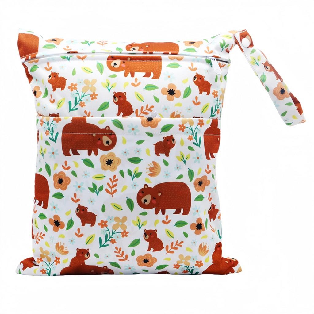 Multifunctional Baby Diaper Bag Ample Storage Space Travel Handbag for Parents Needing Practicality and Fashion