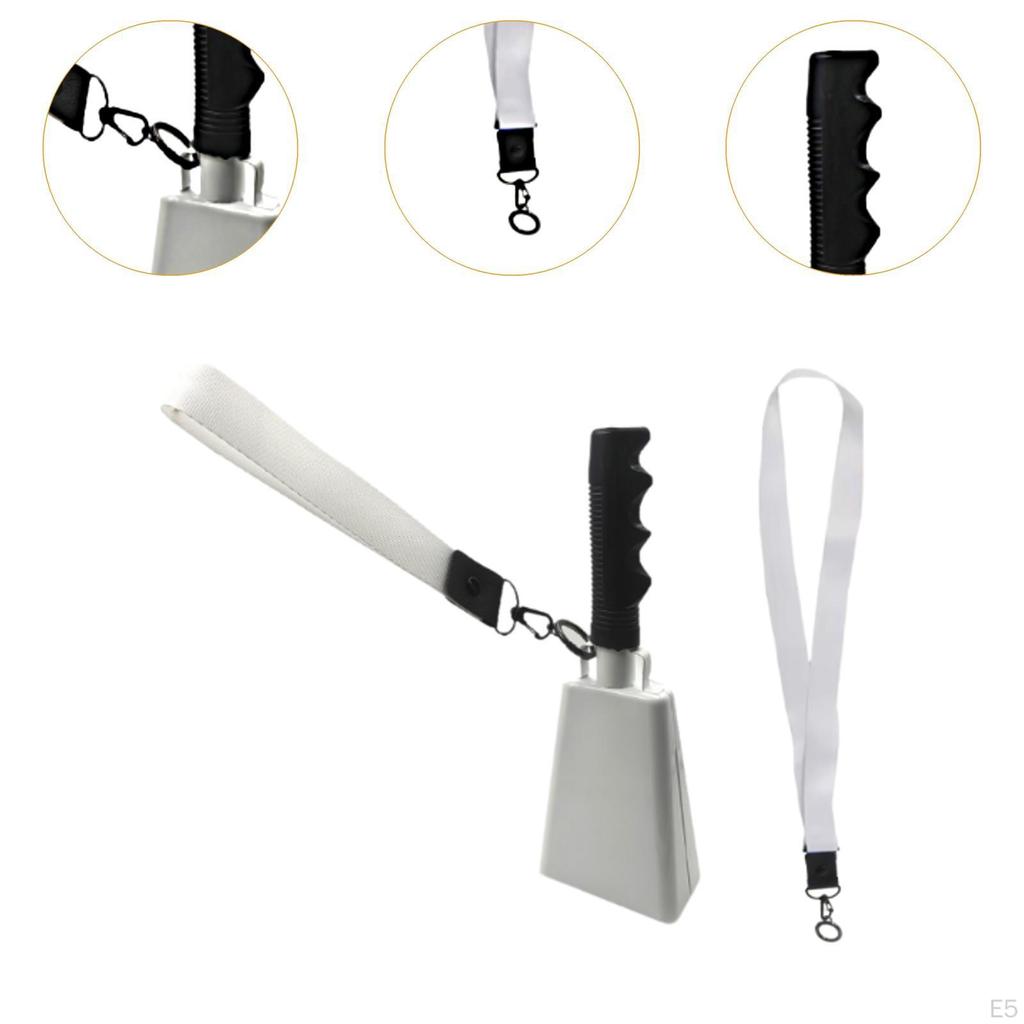 Cowbell Cheering Bell Decorative Musical Instruments Noise Maker Loud for Christmas Sport