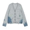 JNBY 2025 Winter Mohair Wool Blend Knit Cardigan