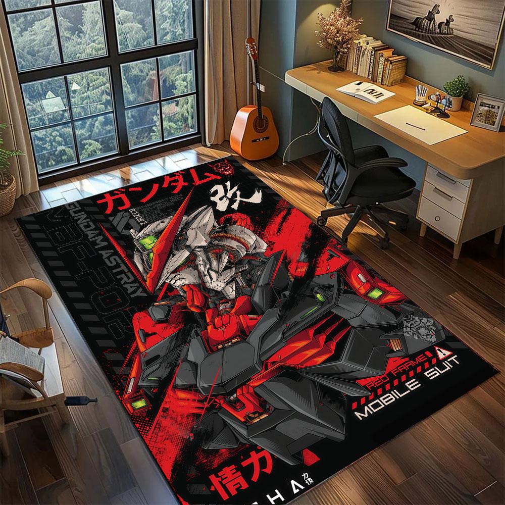 

Freedom Gundam Carpet for Living Room Bedroom Home Decor Cool Movie Mat Play Floor Mat 60x90cm