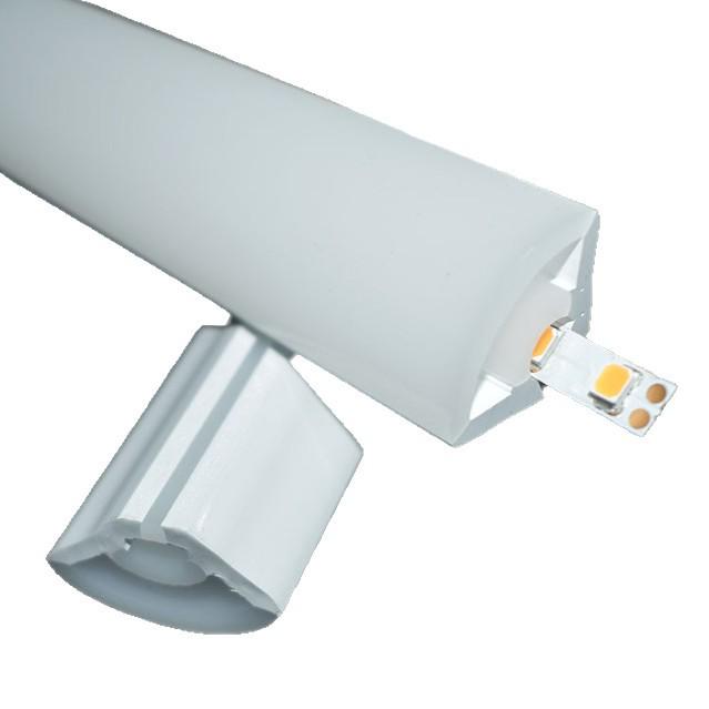 LED Flexible Silicone V-Shaped Strip Light for Corners - Indoor/Outdoor