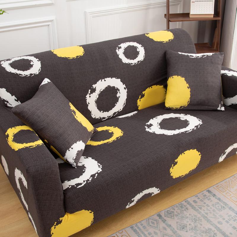 Elastyczne pokrowce na sofy do salonu Uniwersalny pokrowiec ze spandeksu na rozciągliwą narzutę na sofę Antypoślizgowe narzuty na kanapę 1/2/3/4 osobowa