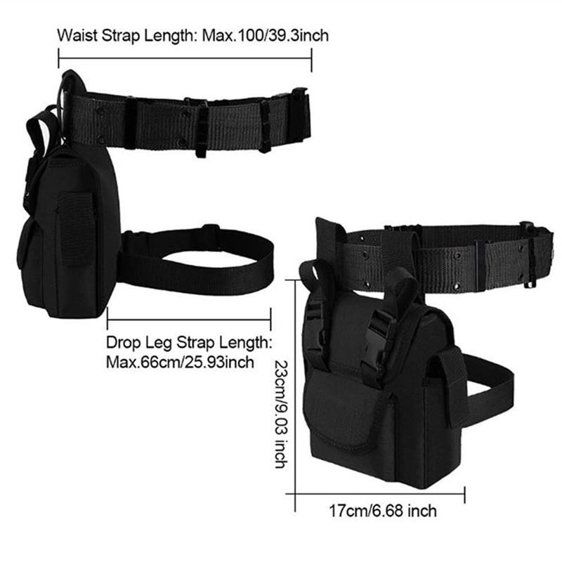 Buy Black Waist Bag for Women Waterproof Nylon Fanny Pack Ladies Hip