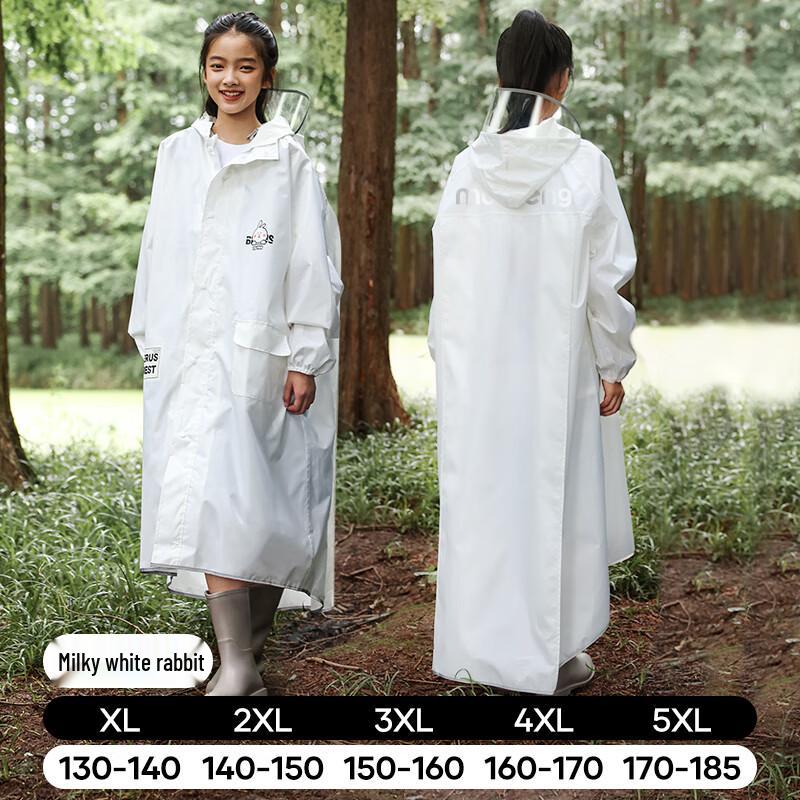 Mumeng Kids Waterproof Raincoat & Poncho 5XL