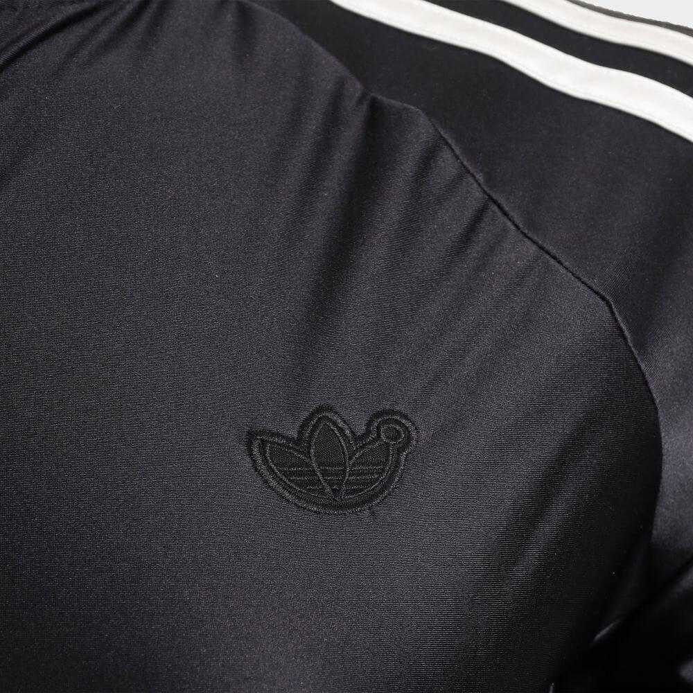 Adidas Originals Trefoil Solid Slim-Fit Short-Sleeve Bodysuit Women Bodysuit Black IL8520