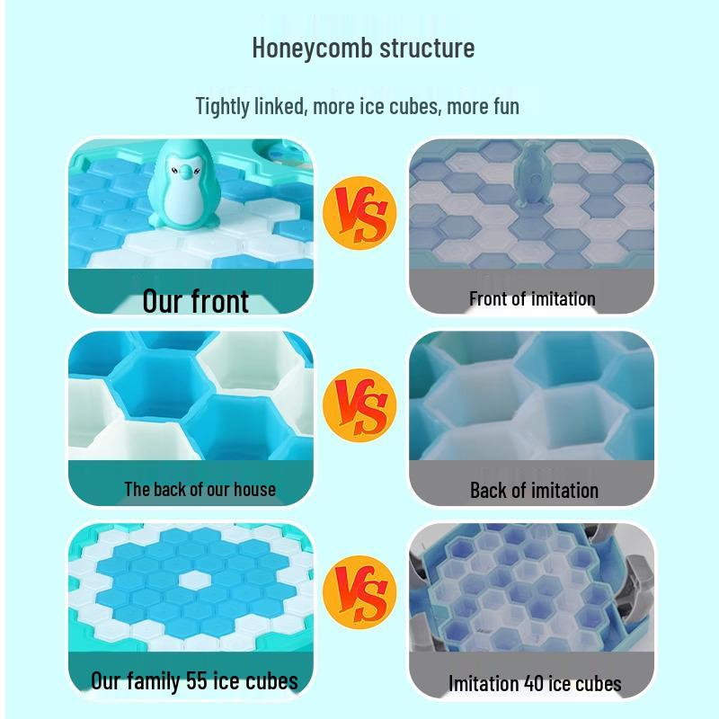 Icebreaker Penguin Rescue Game: Educational, Concentration and Strategy Toy for Boys and Girls