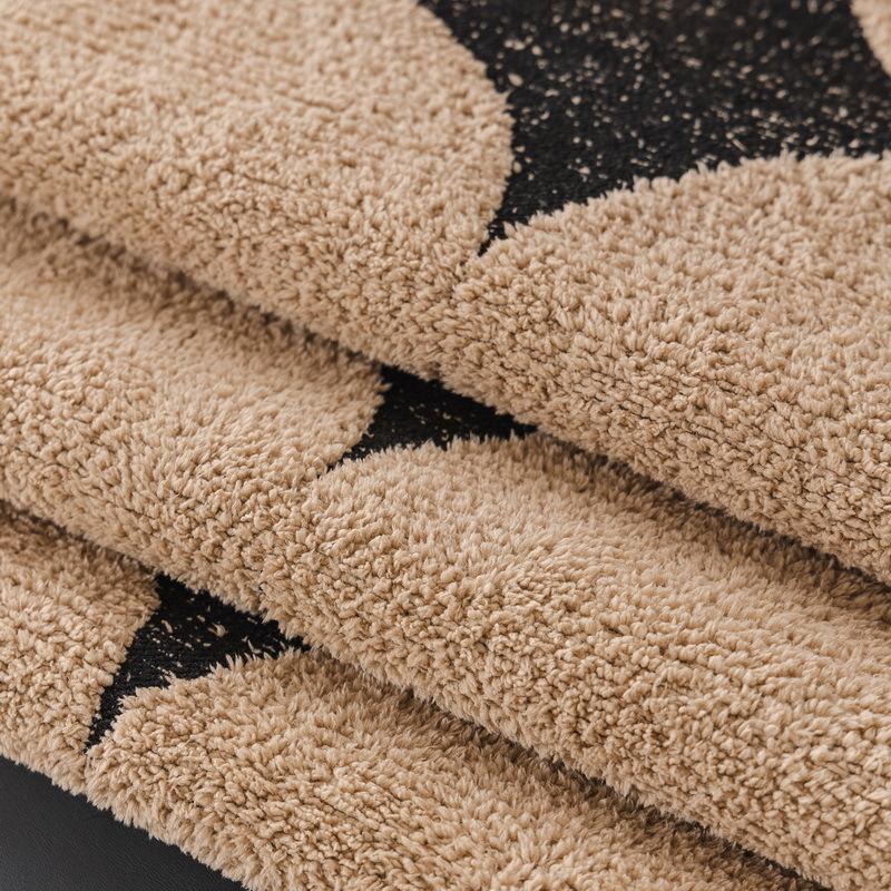 Irregular Special-shaped Sofa Cushions for All Seasons, New High-end Leather Sofa Cover, Autumn and Winter Cover Cloth