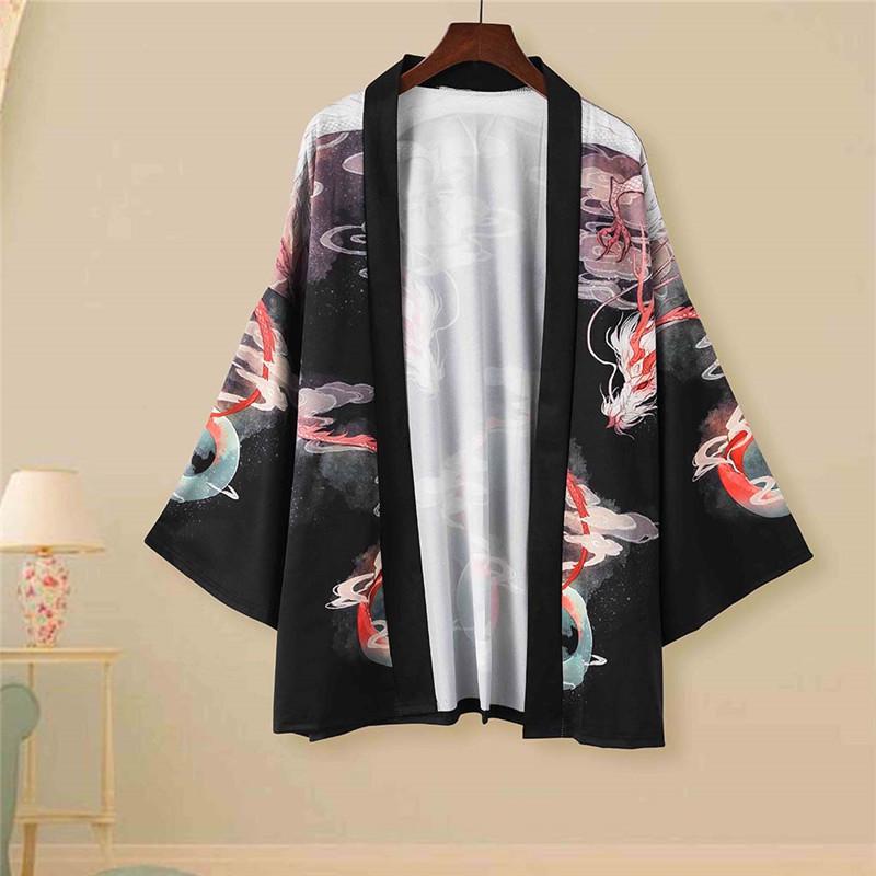 Tradycyjne Haori Kimono w stylu japońskim odzież samurajska mężczyzna kobieta wysokiej jakości codzienny salon uliczny