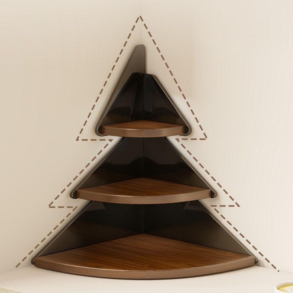 Acrylic Table Corner Display Shelf 3 Layers Tea Cup Holder Creative Mug Organizer for Home