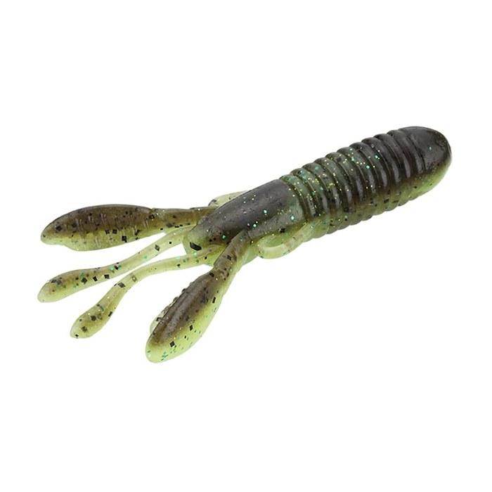 JACKALL Cover Claw 3 Inch - Green Pumpkin/Chartreuse, 7.5g