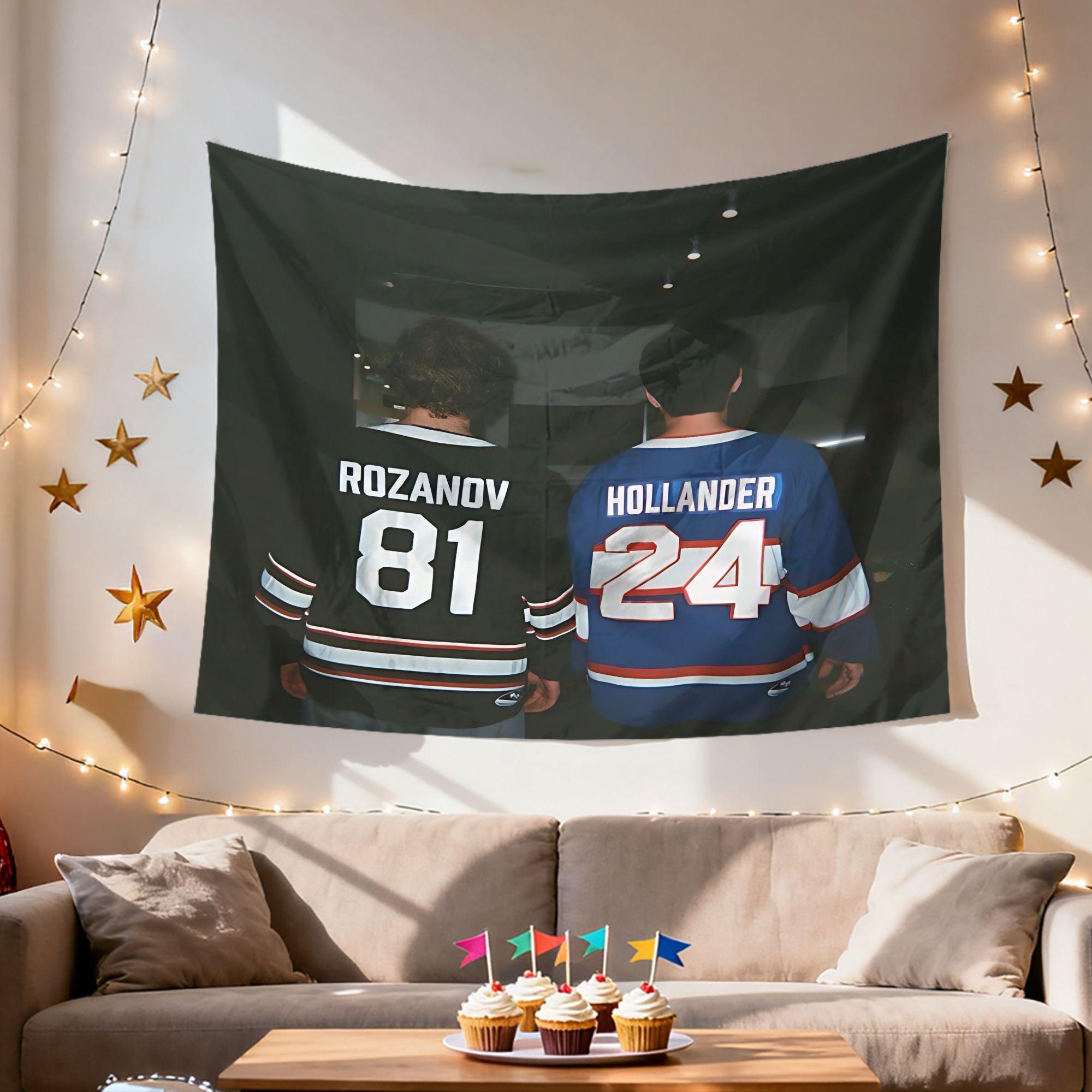 

1Pc Heated Rivalry Tapestry HighQuality Print Wall Hanging for Home Office Dorm Decor Perfect Birthday Gift for Friends 74x94cm(29x37in)