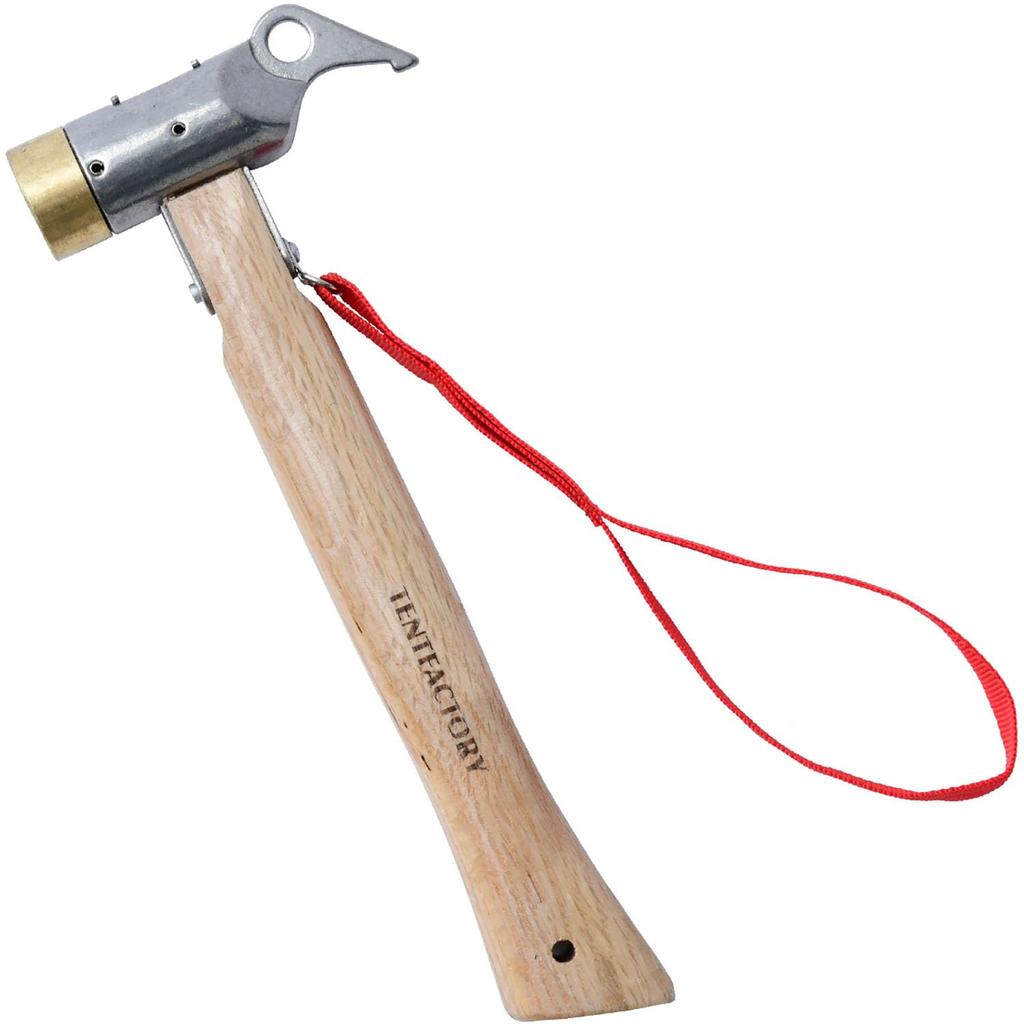 TENT FACTORY Stainless Steel Head Hammer 2 Natural