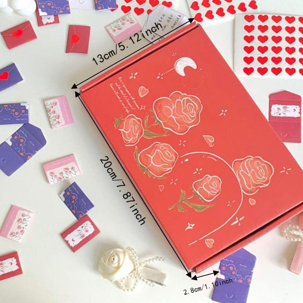 DIY Surprise Gifts Love Message Paper Love Envelop Set  Boyfriend Girlfriend