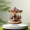 Binnen 2D Platte Kerst Carrousels Acryl Decoratie Verbetert Feestelijke Charme