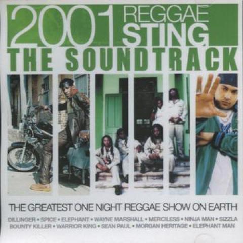 

CD VARIOUS - 2001 Reggae Sting the Soundtrack AG1043 Reggae Music Wh 2005 US Reggae, Ska & Dub