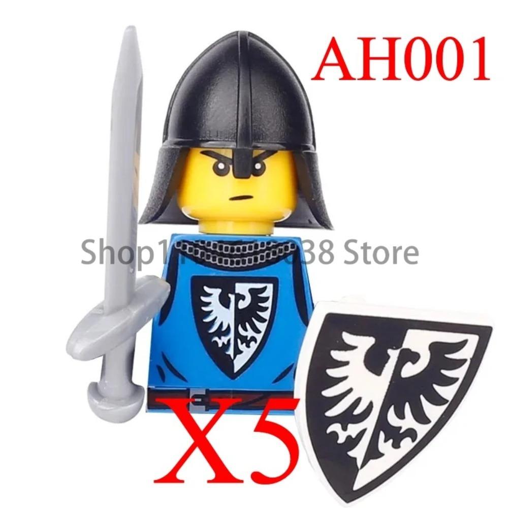 Green Dragon Raven Knights Shield Action Figures MOC Medieval Ancient Knights Scene Building Block Creative Toys for Children