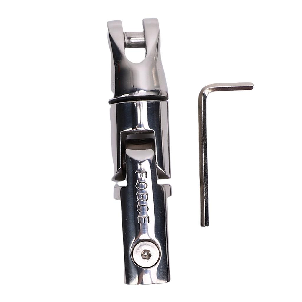 Boat Chain Swivel Connector 316 Stainless Steel Multi Directional Roller for Marine Yacht Docking