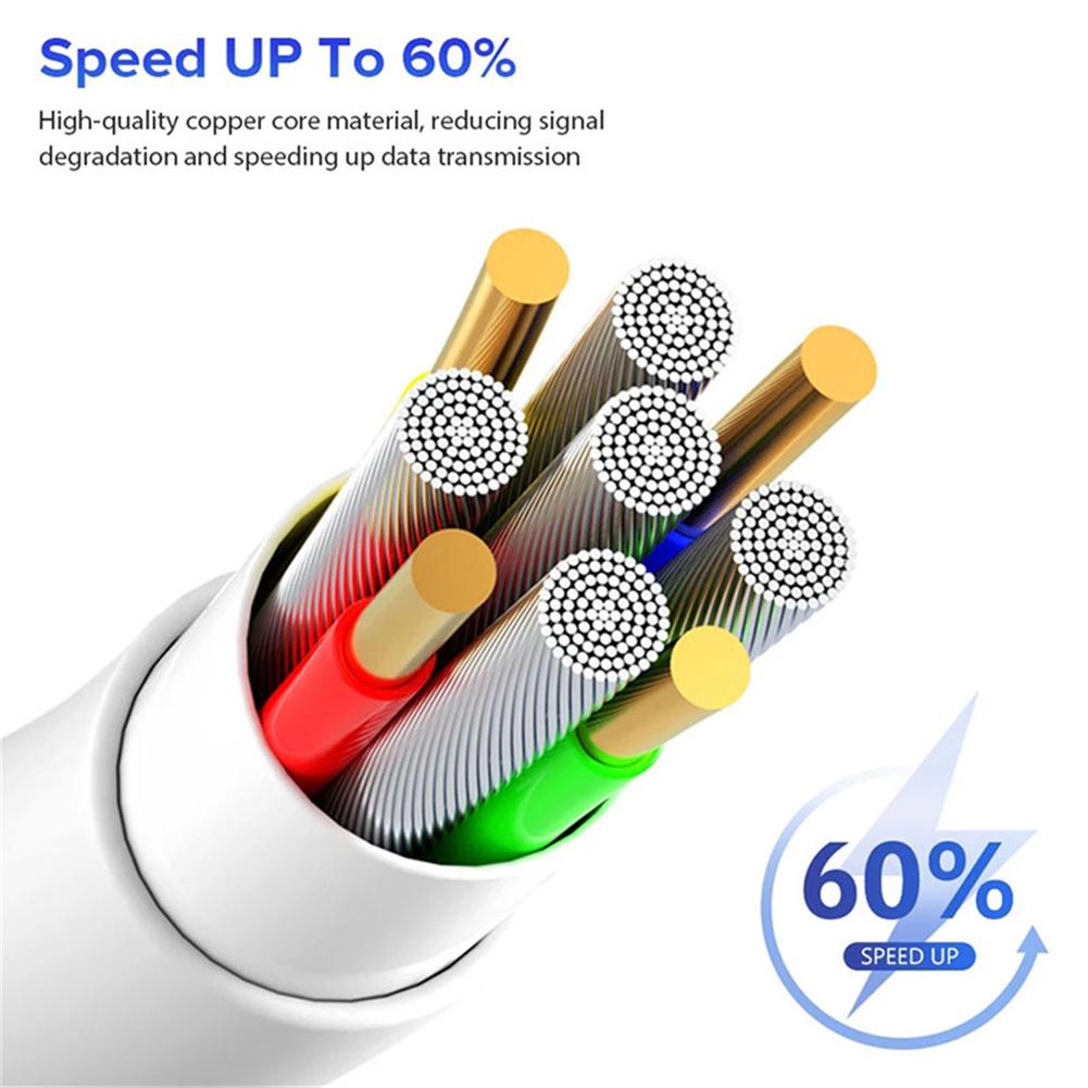 5A Usb Fast Charging Cable Compatible For Iphone 13 12 11 Pro Max Xr X Xs 8 7 Plus Se