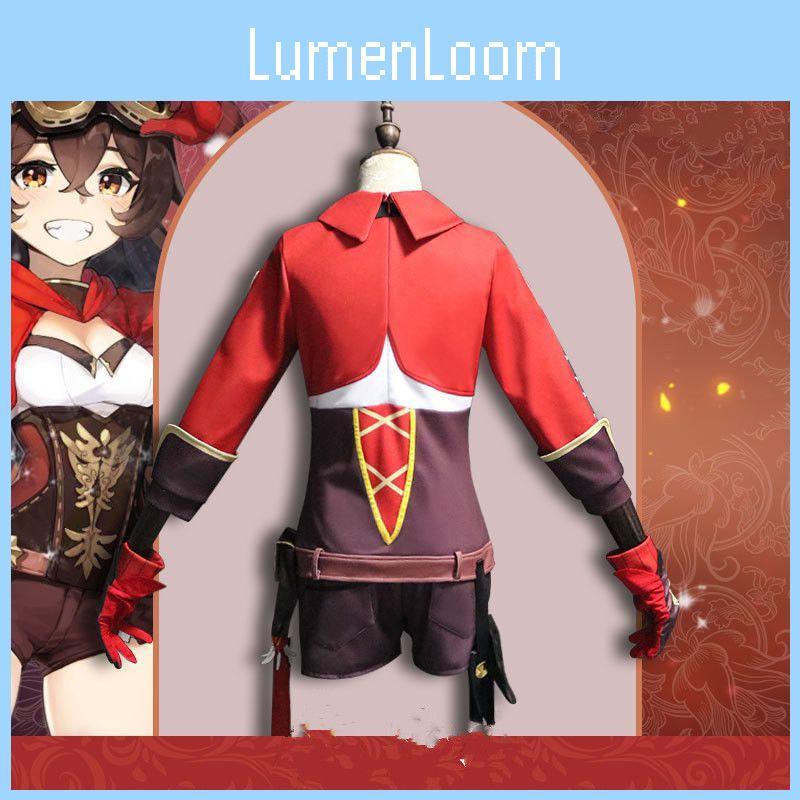Stunning Amber Suit Cosplay Costume For Genshin Impact Fans!