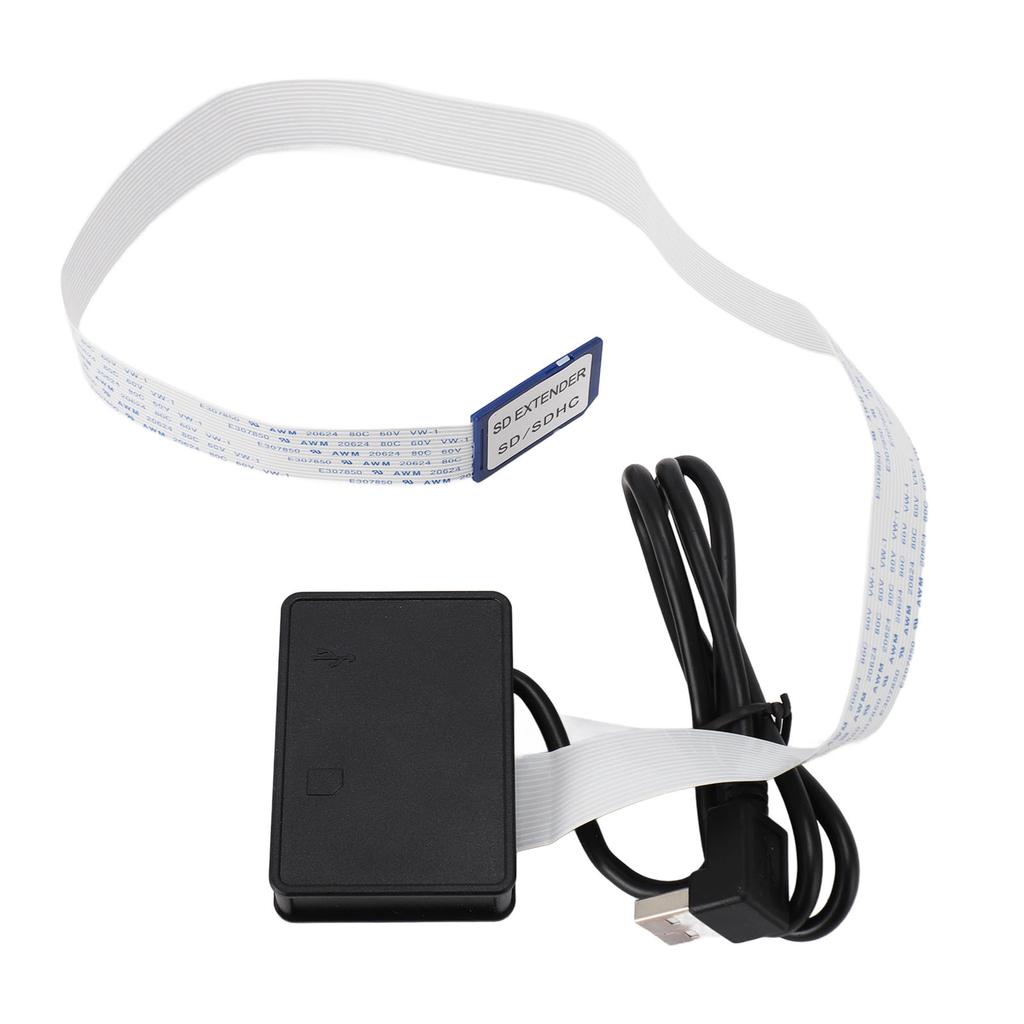 Storage Card to Storage Card Extension Cable Professional 2 in 1 USB Storage Card Extender Cord for GPS Navigator Car