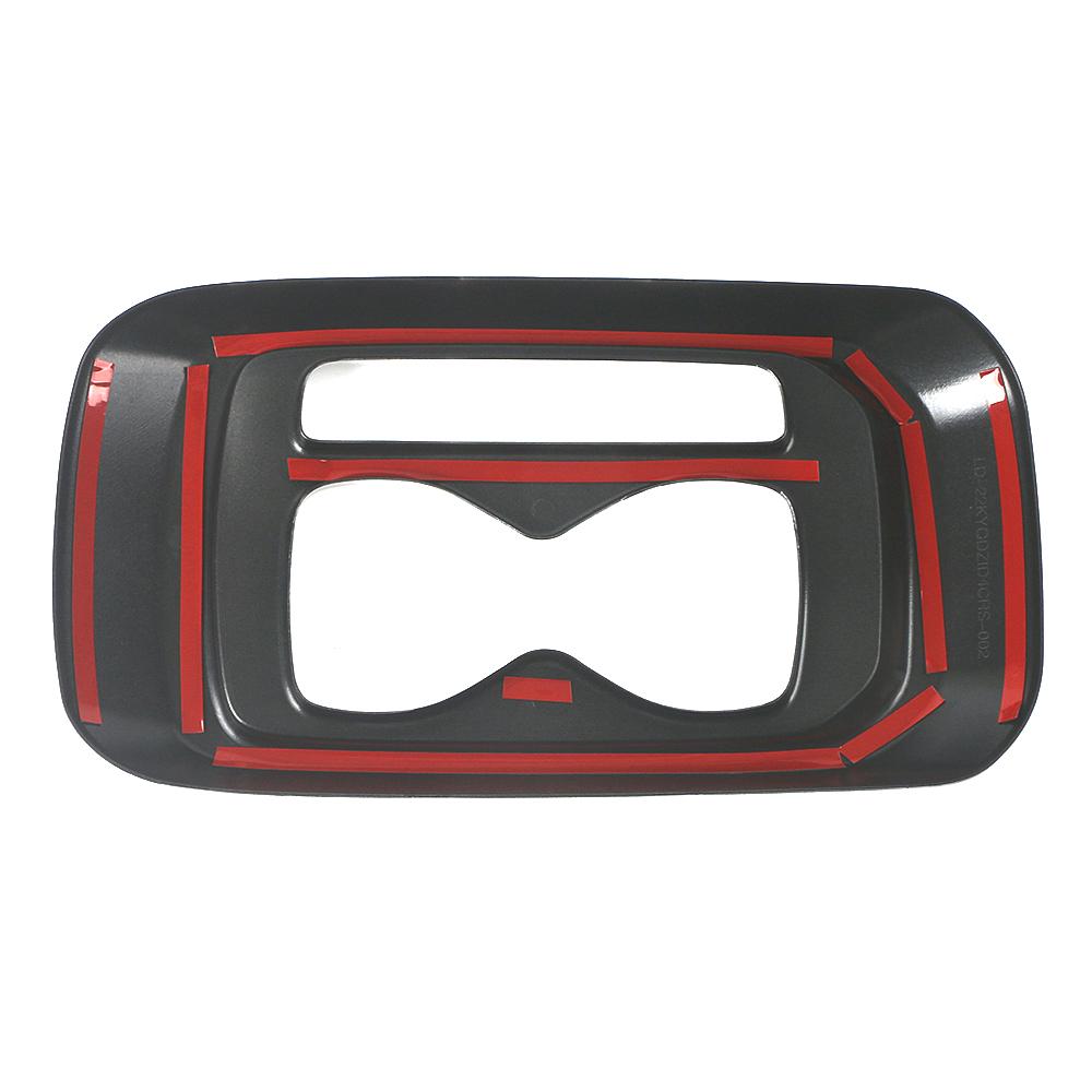 For Volkswagen VW ID.4 ID4 2024 2024 2024 Car Center Console Part Refit Gear Shift Water Cup Holder Frame Panel Trim Sticker