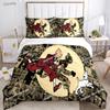 T-Tintines All Season Duvet Cover Cartoon Funny Bedding Set Printed Sheet Pillowcase Bed Soft Quilt Cover Full Queen King Size