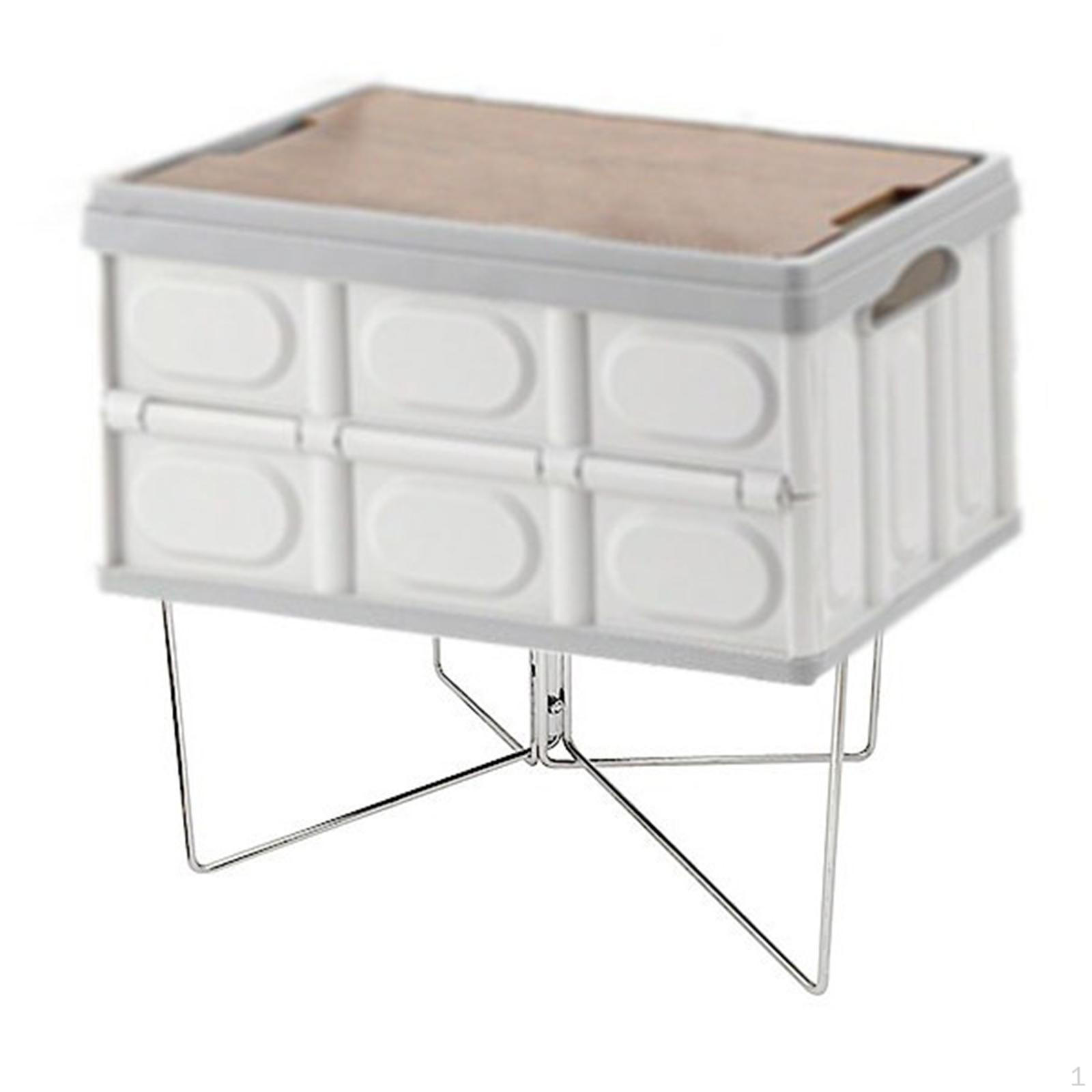 

Складная охлаждающая подставка для кемпинга, легкая подставка для льда, подставка для чемодана, холодильник серебряный