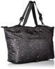 Hapitas Foldable Available In a Variety of Starry Black Multi-Purpose Bag, Carry-On, Patterns, 22L, 35cm, 0.62kg,