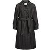 Women's Coat Object Collectors Item Keily Herringbone Medium Size Black/grey 23036261