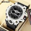Fashionable Sanda 3153 Men's Multifunctional Sports Watch - Trendy and Creative Design