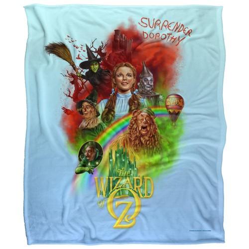 Wizard Of Oz Silky Poster Supersoft Blanket
