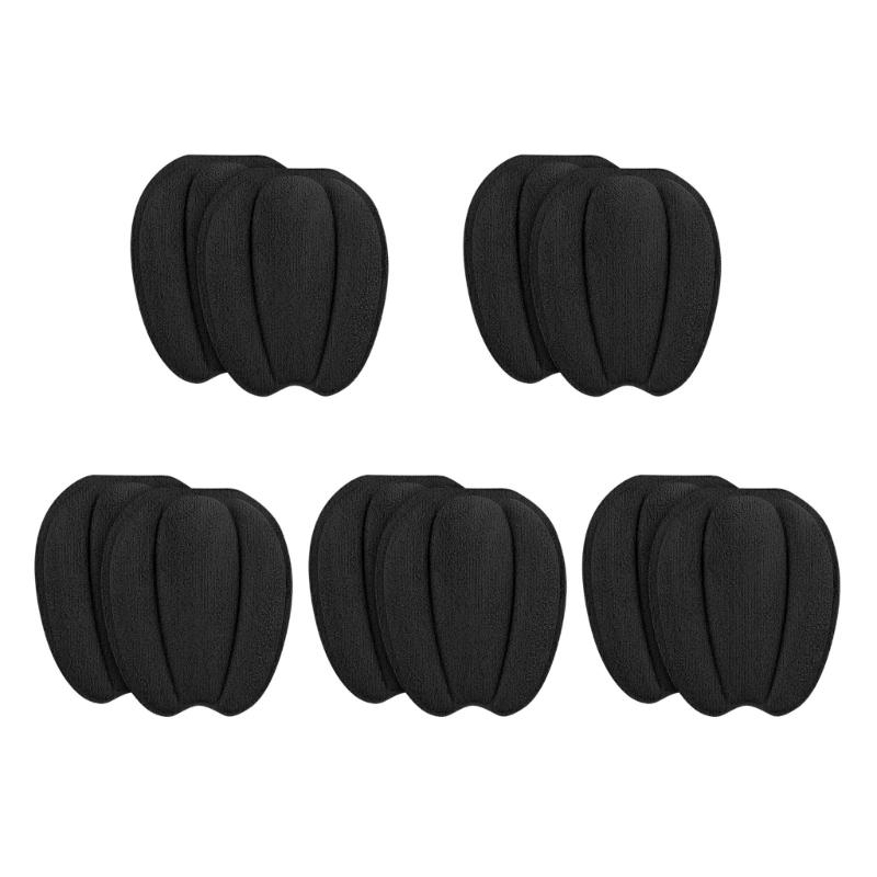 10Pcs Soft Sponge Adhesive Shoe Inserts Anti Slip High Cushion Forefoot Pad for Sneakers High Heel and Leather Shoe