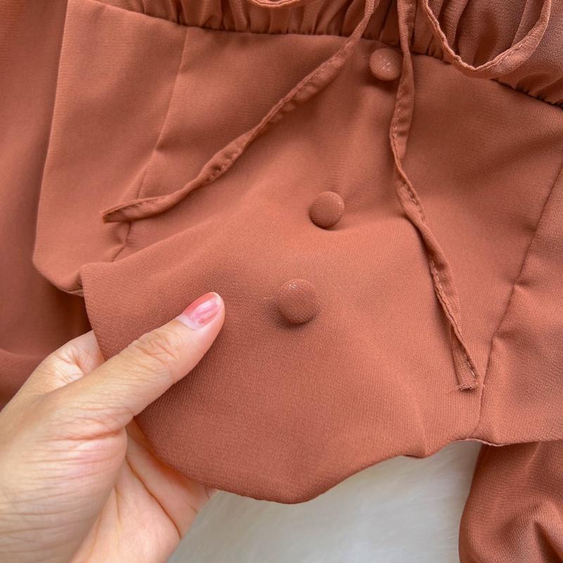 Pullovers Tops Women Strappy Crop Long Sleeves Backless Short Shirt Slim Pullover Tops