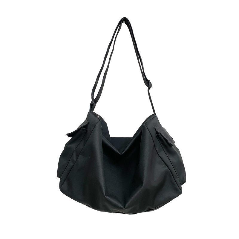 

Мужской рюкзак кроссбоди и сумка-мессенджер в японском стиле большой вместимости и легкий With Long-Legged Frog Pendant