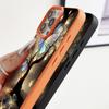 Shining Fantasy Tree Butterfly Pattern Case For iPhone 17 Pro Max iPhone 16 Pro Max 15 14 13 12 11 16E Air Luxury Leather Texture Silicone Cover