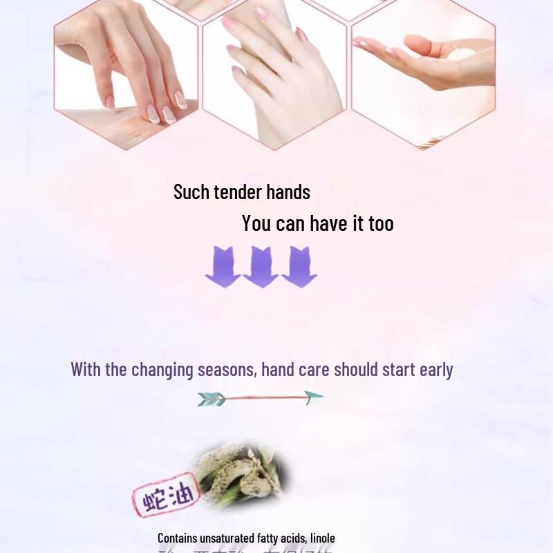 Longrich Snake Oil Fruit Acid Moisturizing Hand Cream Set