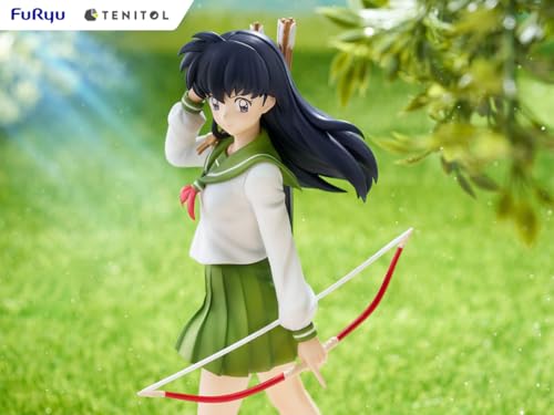 Furyu Inuyasha TENITOL Higurashi Kagome Figure, approximately 180mm tall, non-scale, pre-painted, ATBC-PVC, finished product
