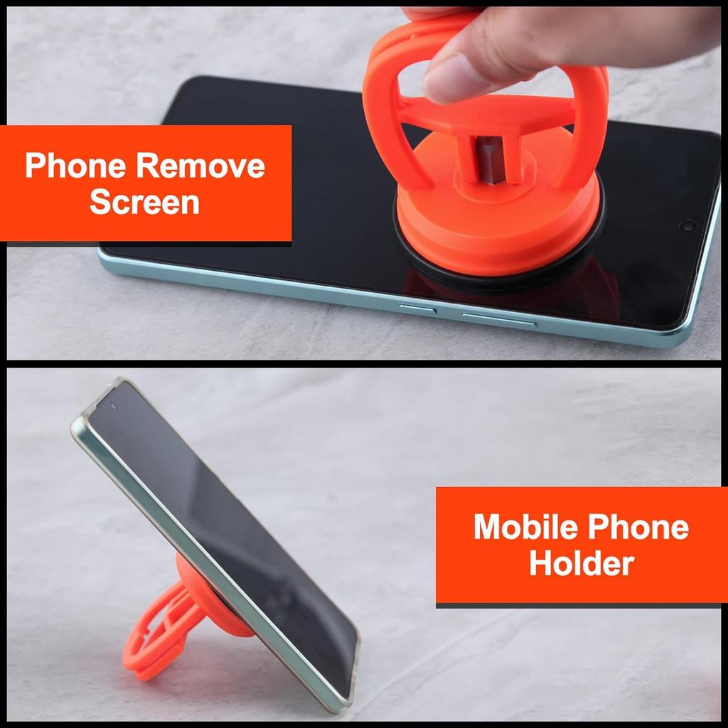 2PCS Dent Puller Kit 2.25" Dent Remover Small Dent Puller Suction Cup Powerful Dent Remover Tool Professional Dent Repair Screen Glass Tiles and