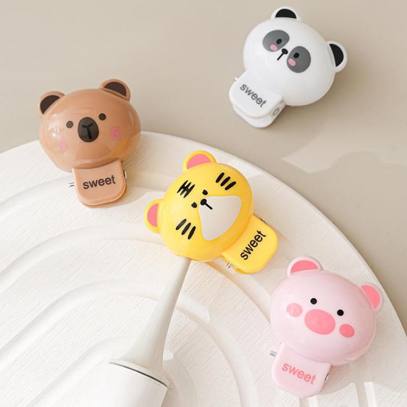 Cartoon Animals Toothbrush Head Cover Clips Portable Electric Toothbrush Dustproof Head Protector Cap Household Travel