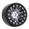1.0 Wheel Rims RC Metal Beadlock Wheels Rims for All 1/24 Scale Axial SCX24 Deadbolt RC Crawler Car Upgrades Accories
